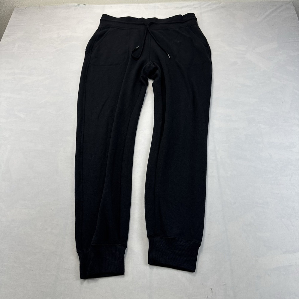 Athleta Women's Medium Black Jogger Pants Drawstring Athletic Lounge Sweatpants